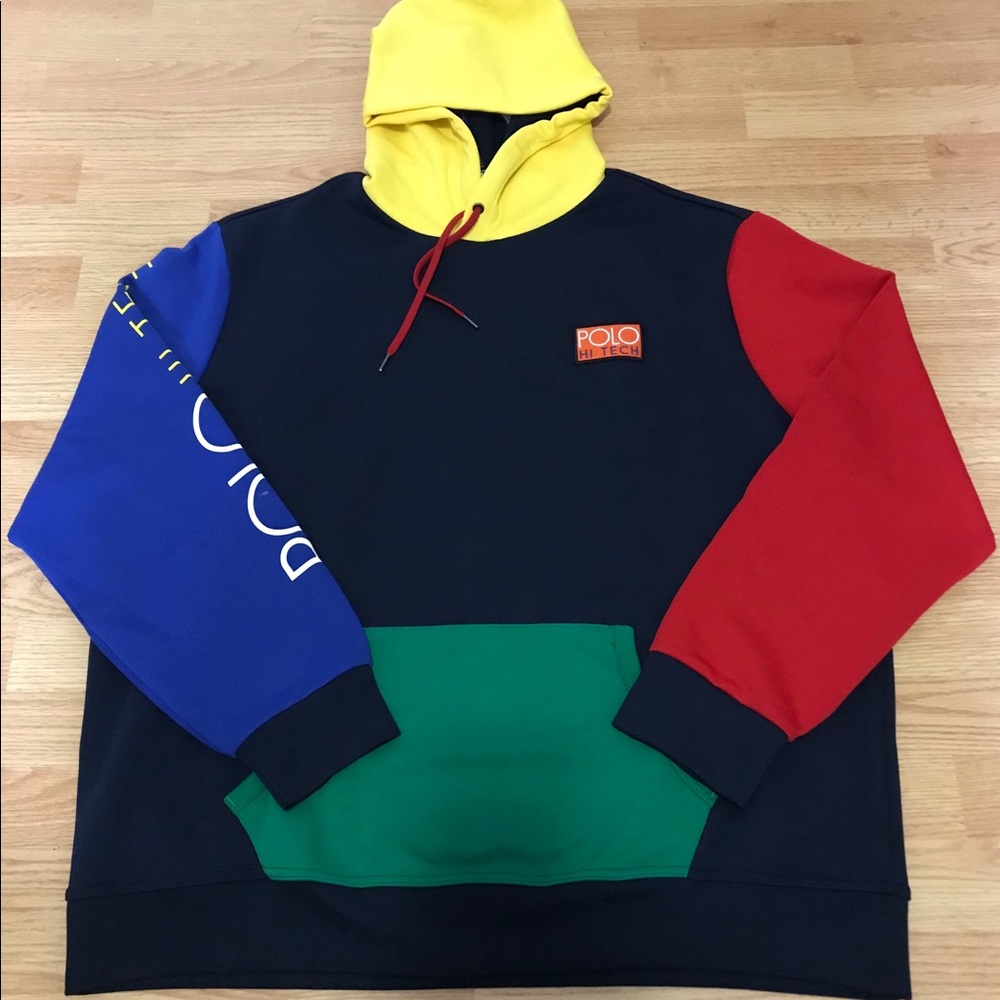 Hi Tech Color-Blocked Hoodie